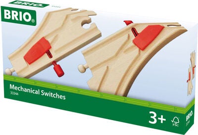 BRIO World 33344 Sporveksel med Pens - Buede