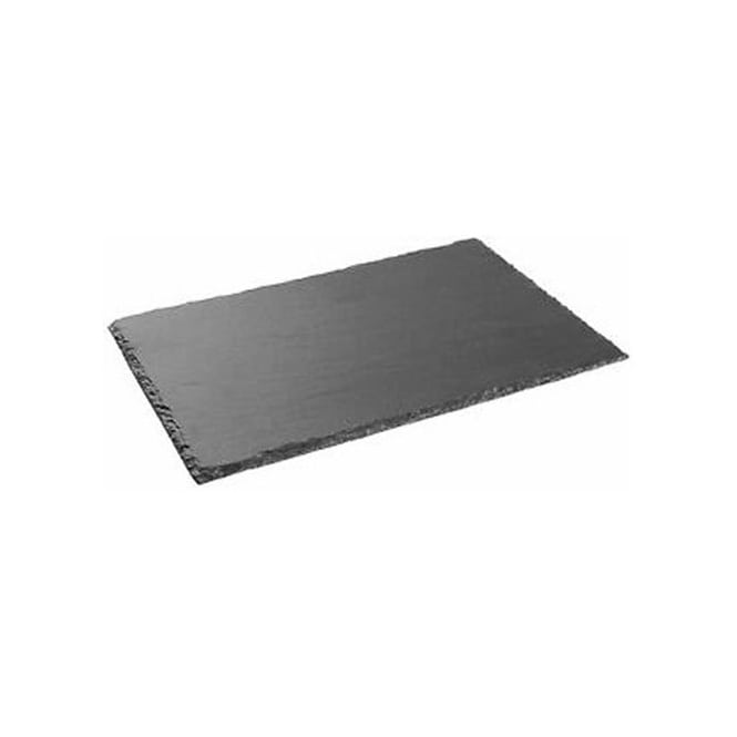 Schieferplatte rechteckig - 40x25 cm