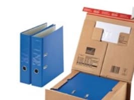 Postæske, ColomPac®, brun, HxBxL 120 x 330 x 290 mm, brun, pakke a 10 stk.