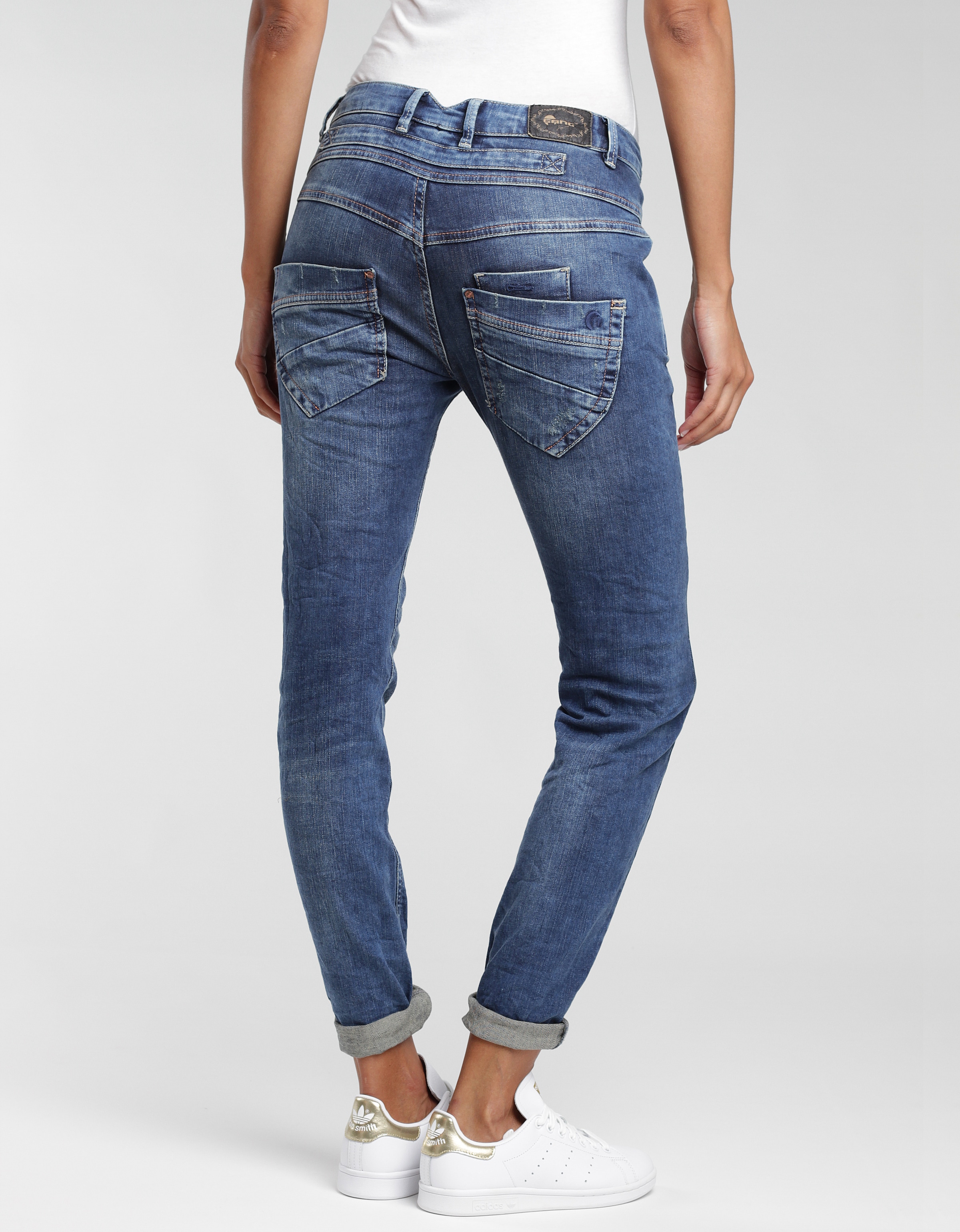 GANG Slim-fit-Jeans »94MARGE« mit besonderem 4-Knopf-Verschluss
