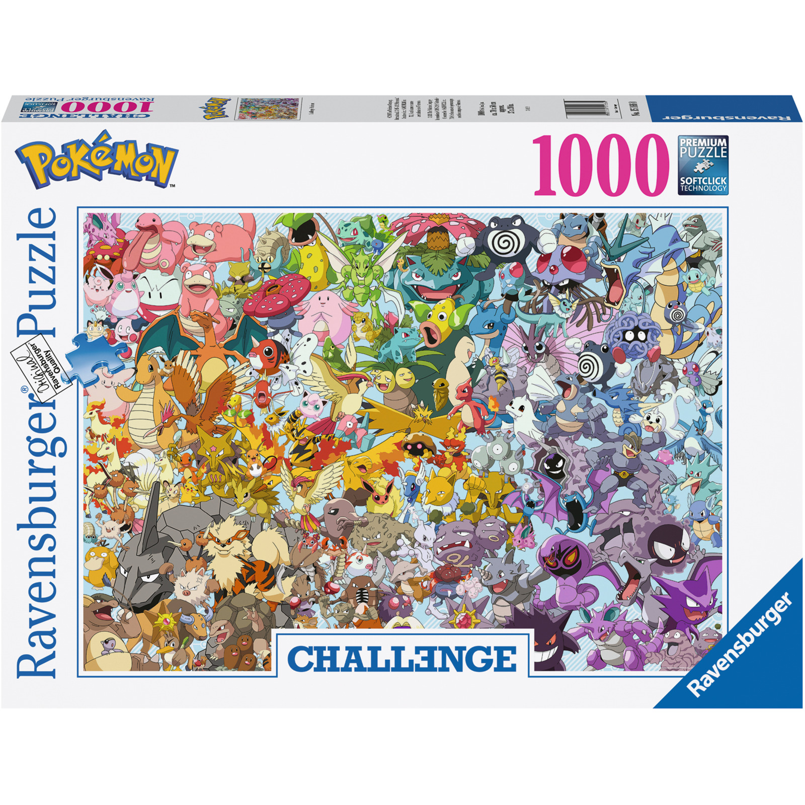Puzzle Pokémon Challenge 1000tlg