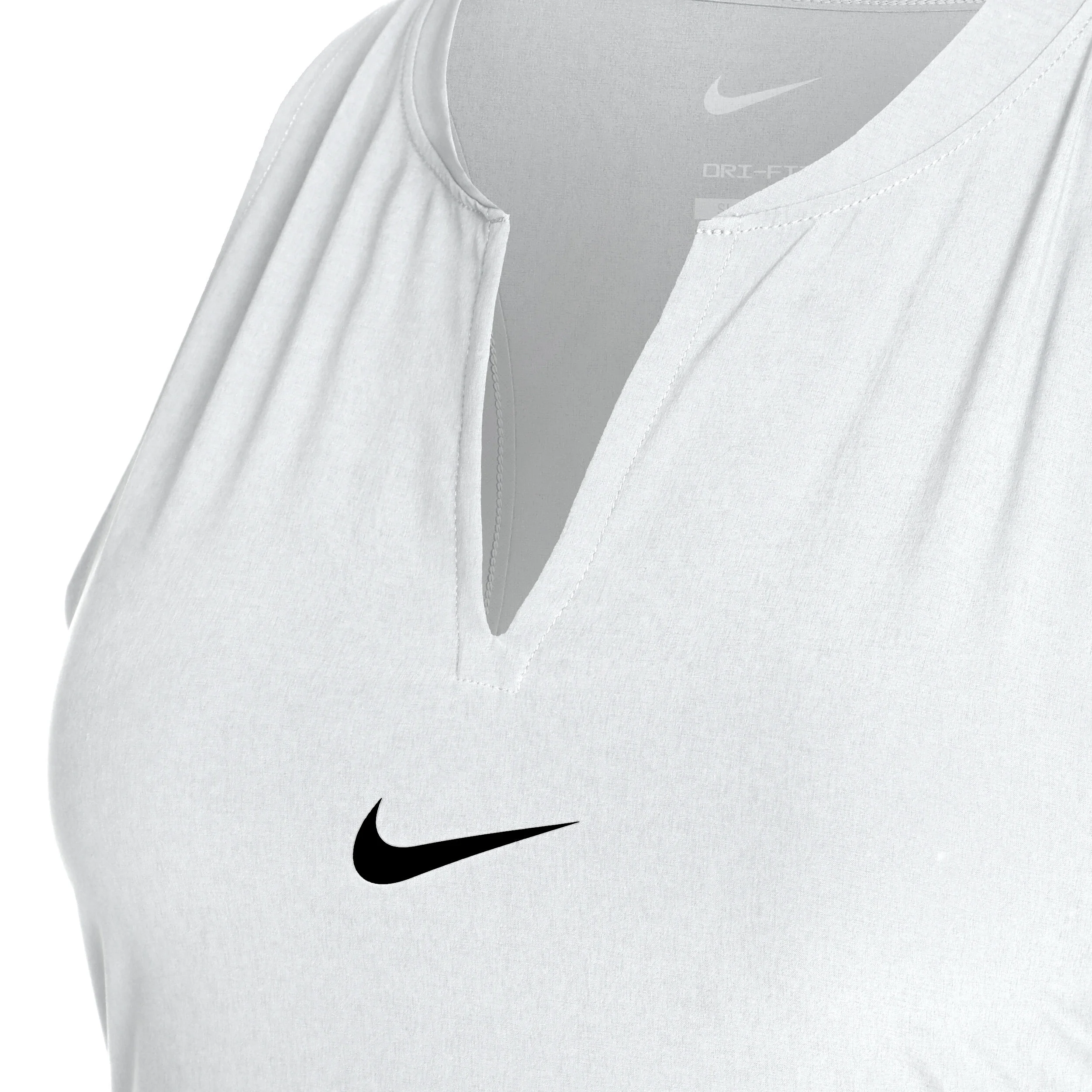 Nike Dri-Fit Club Robe Femmes - Blanc