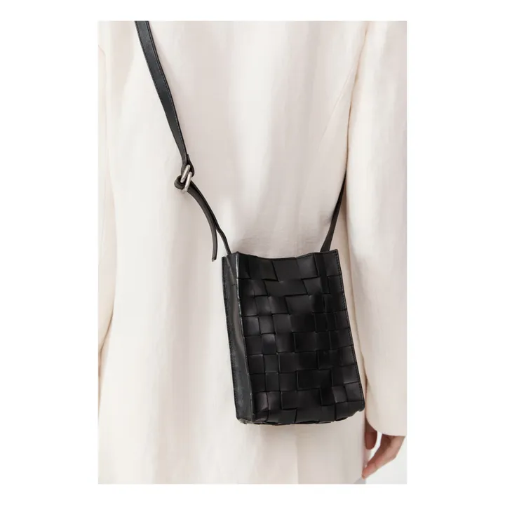 St Agni Porte Téléphone Boxy Sling Pouch | Noir