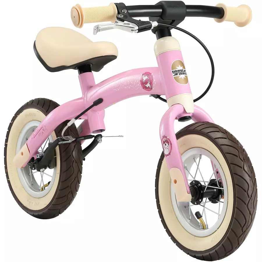 Bikestar Laufrad 10 Zoll Sport Flex pink einhorn