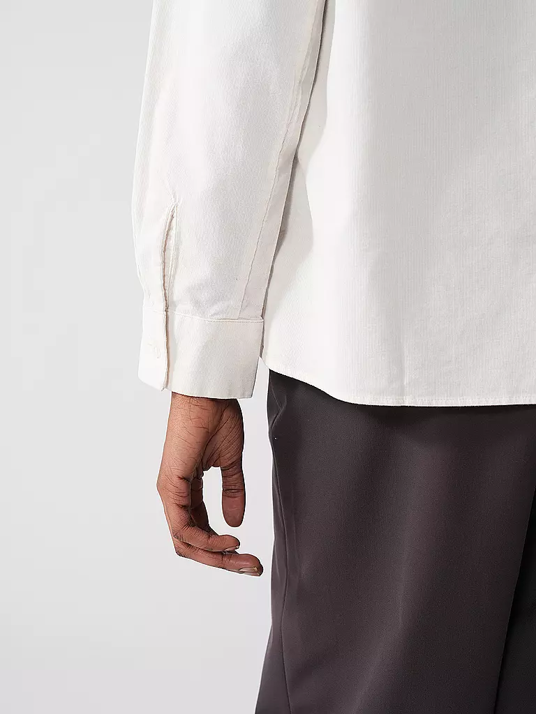 TOMMY HILFIGER Cordbluse  weiss