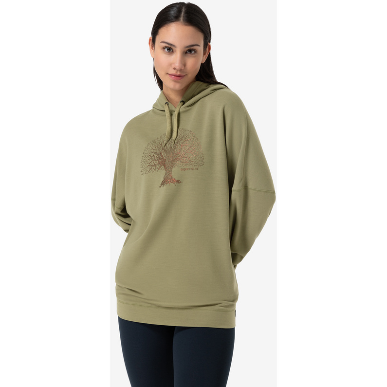 Super.Natural Damen Feel Good Tok Hoodie