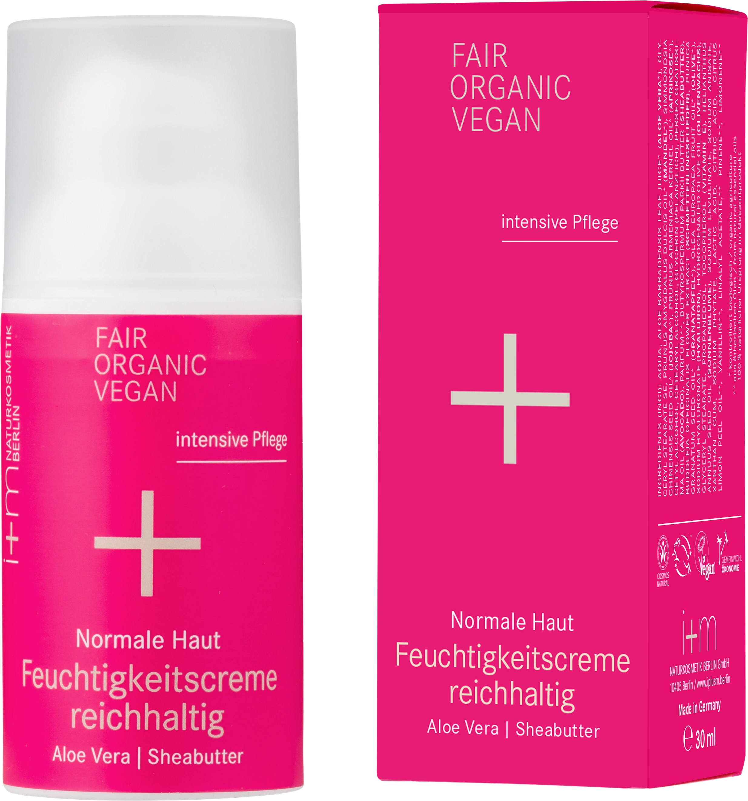 i+m  Feuchtigkeitscreme reichhaltig, 30 ml