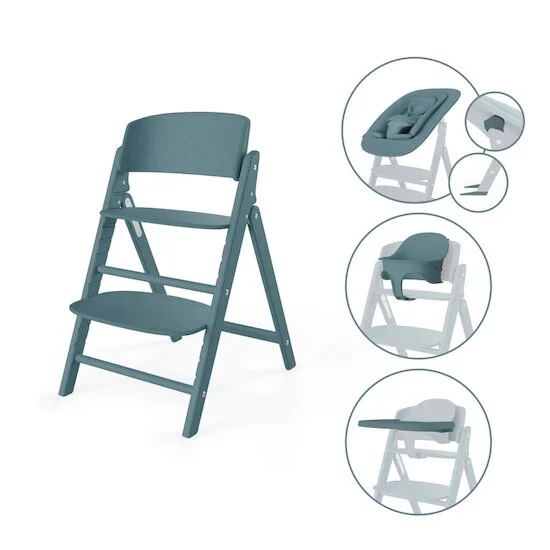 Chaise haute Click & Fold pack 4en1   Stone blue        de               CYBEX