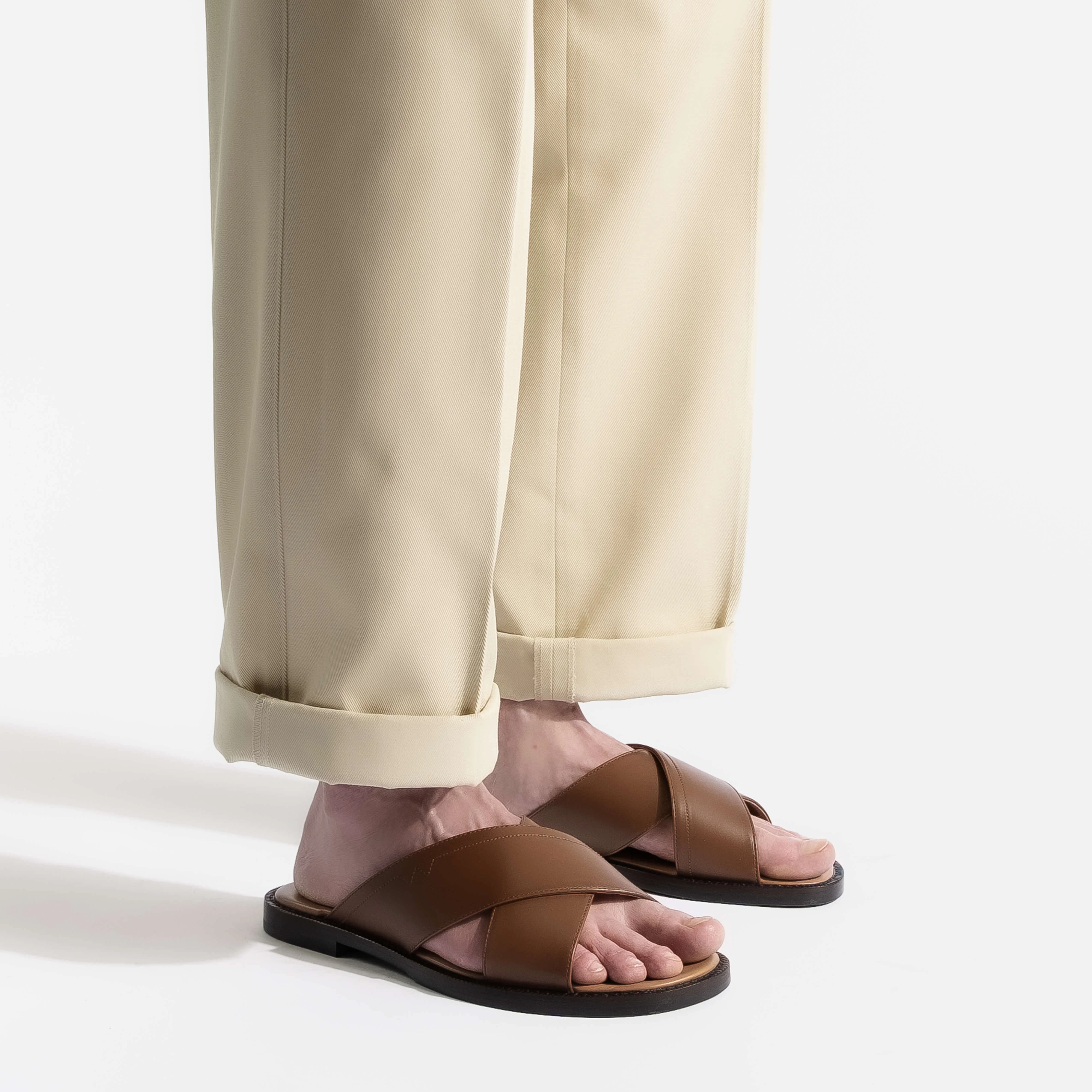 Mule Croisée Double V