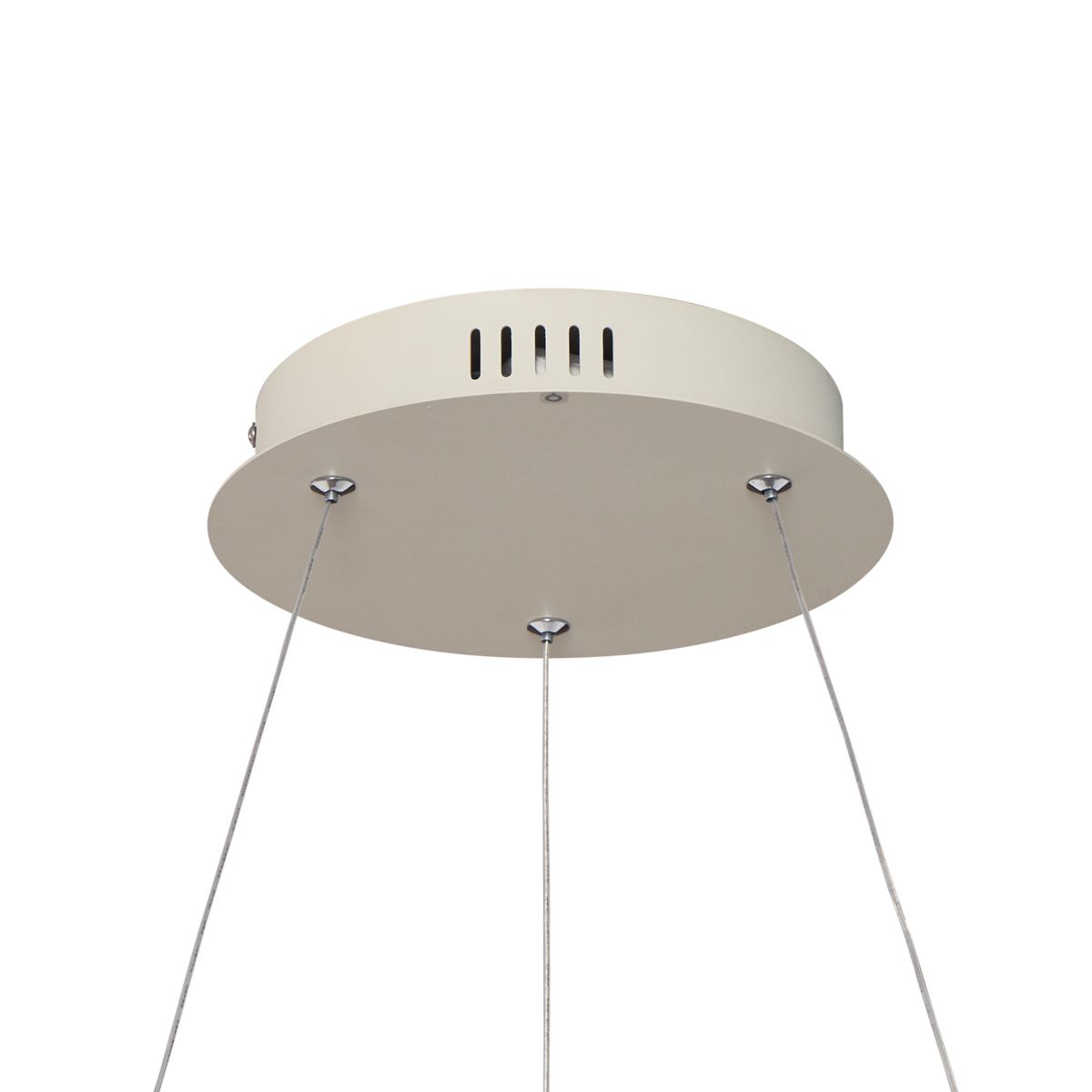 Design hanglamp beige 80cm incl. LED 3-staps dimbaar - Girello