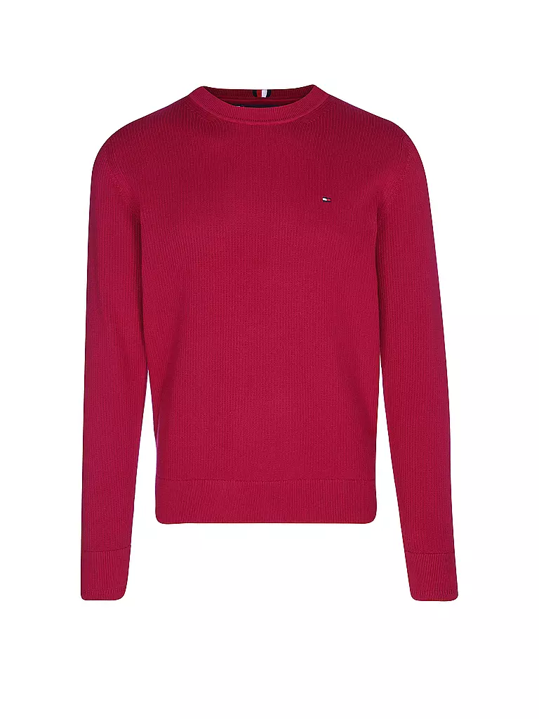 TOMMY HILFIGER Pullover rot