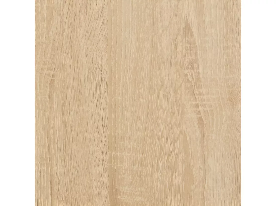 Table console chêne sonoma 180x23x75 cm bois d'ingénierie