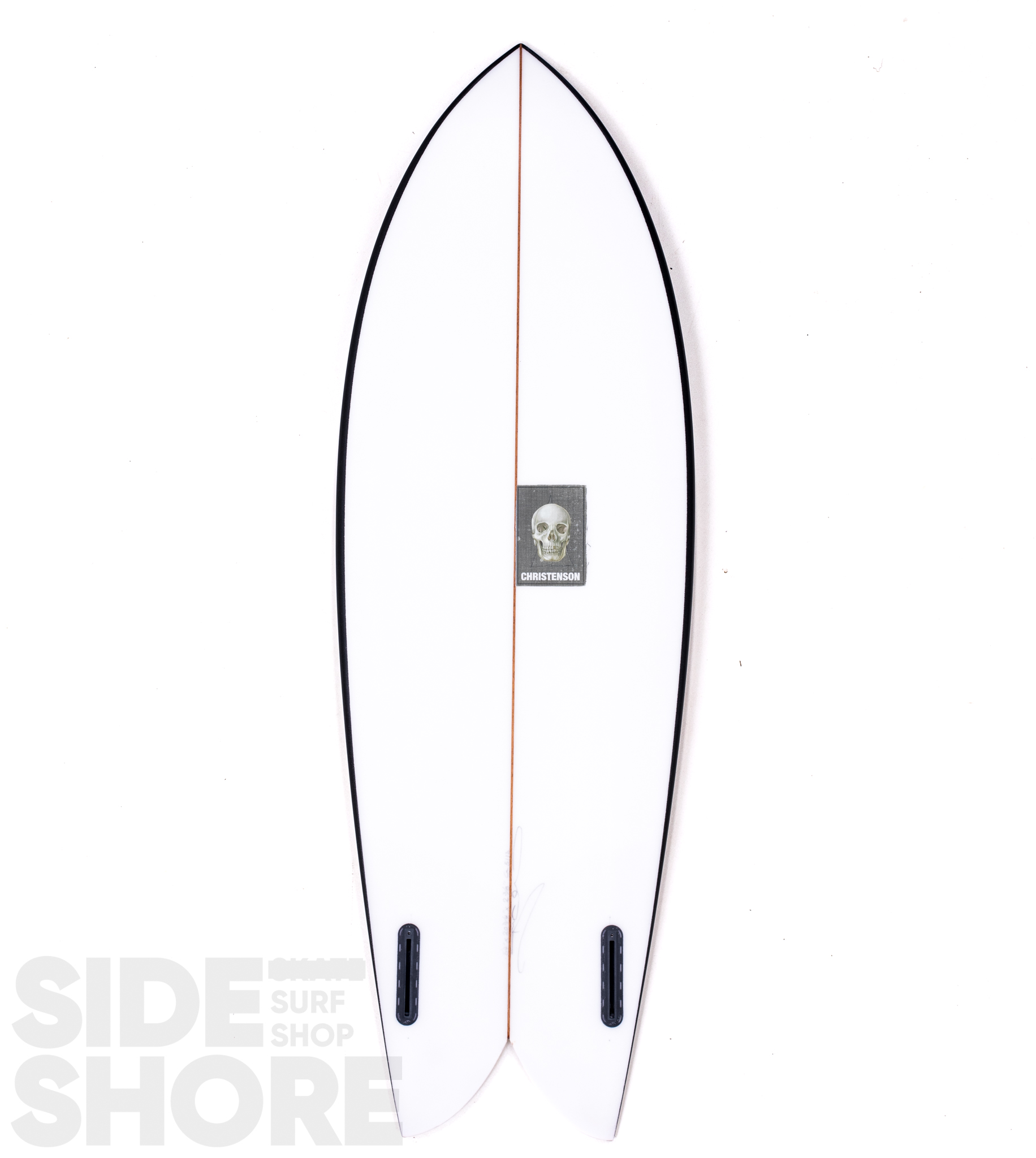 Christenson Surfboards Fish - Spray Black - 5'4 x 20 3/4