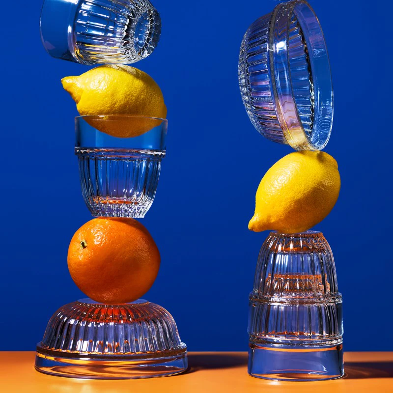 Lot de 6 verres, CEDRAT La Rochère