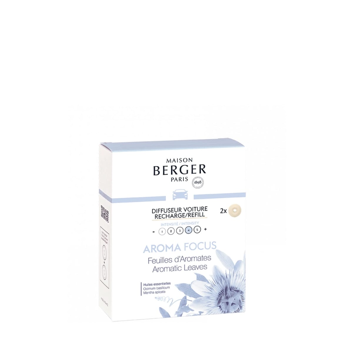 Maison Berger Paris Aroma Focus Recharges Diffuseur de Voiture