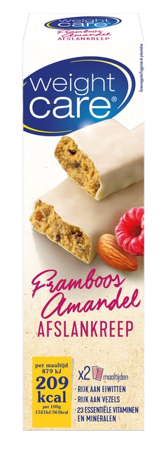 Weight Care Afslankreep Framboos Amandel 2 stuks