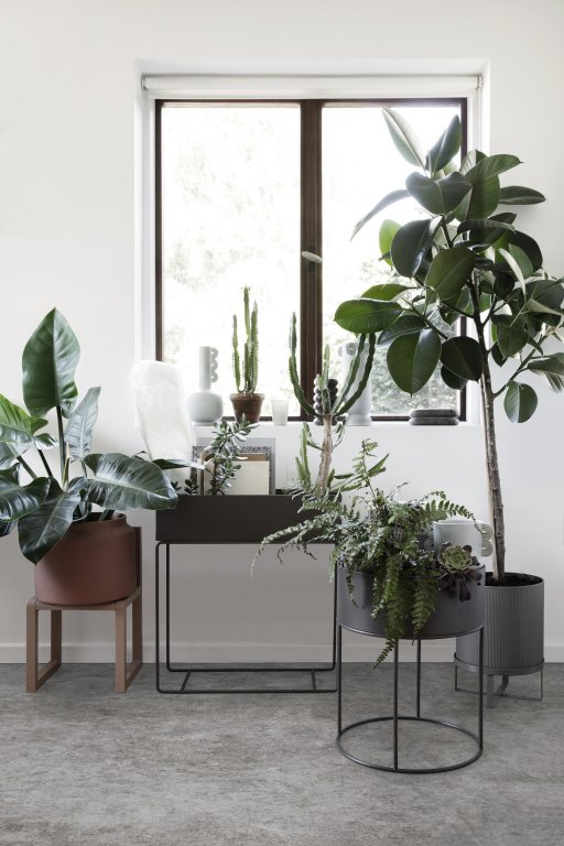Ferm Living Plant Box plantenbak Ø40 zwart