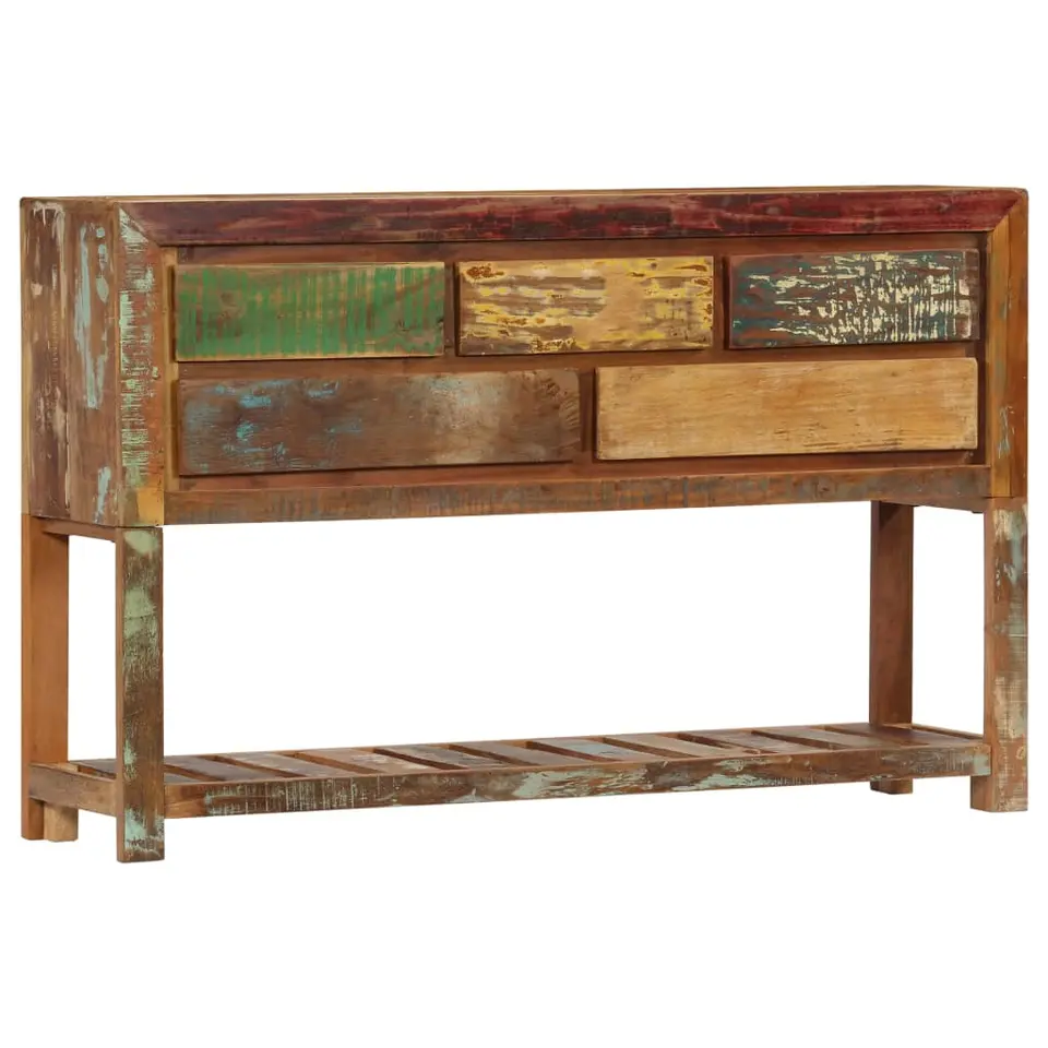vidaXL - Dressoir - Multikleur - Hout