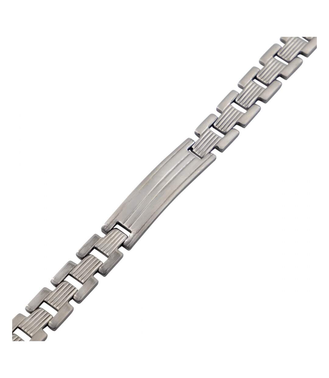 Sublime Gourmette Bracelet Homme Acier