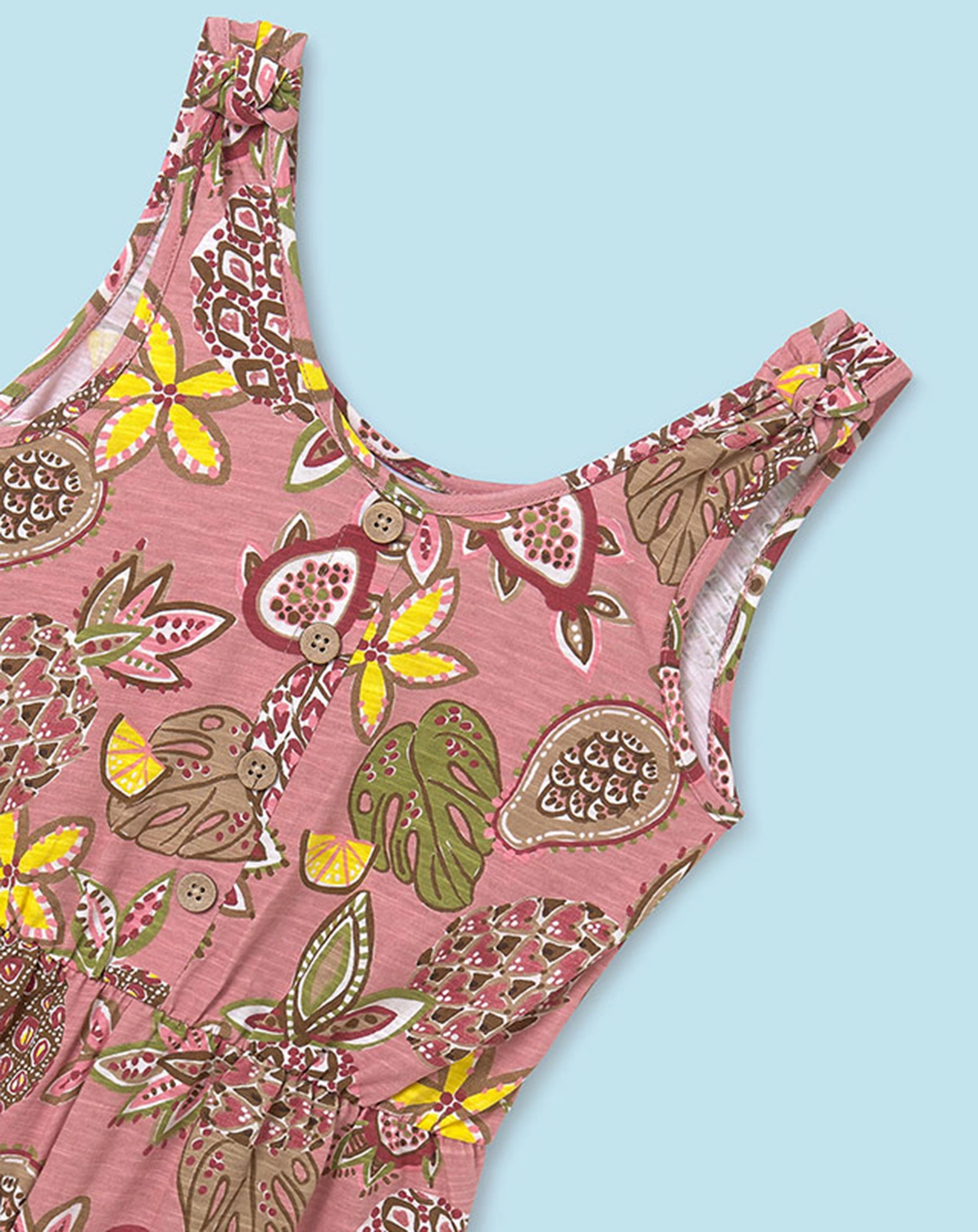 Jumpsuit NOA FRUITS kurz in rosa