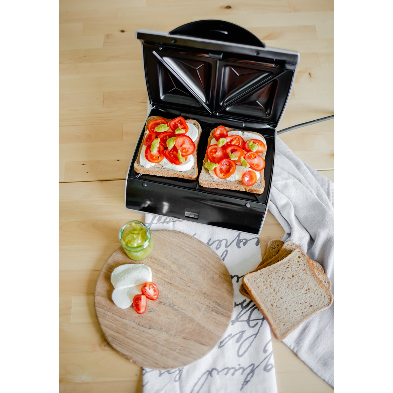 STEBA Sandwich-Toaster - silber - 700 Watt