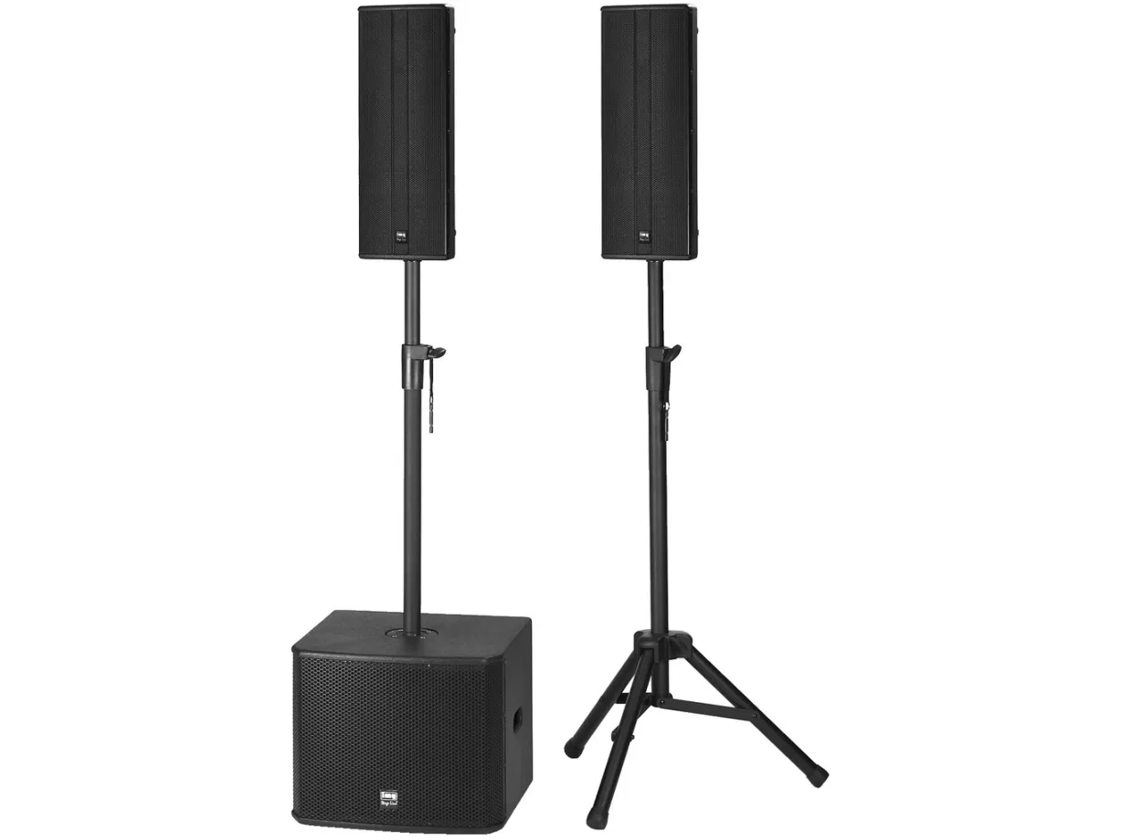 Monacor PAB-306/SW Passiv PA-højtaler 16 cm 6.5 tommer 160 W 1 stk
