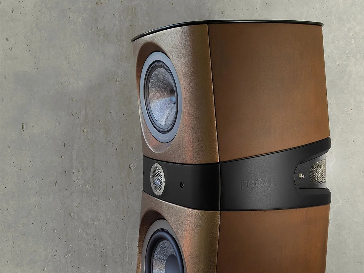Focal Sopra N°2 Brown Concrete (la paire) Enceintes colonne