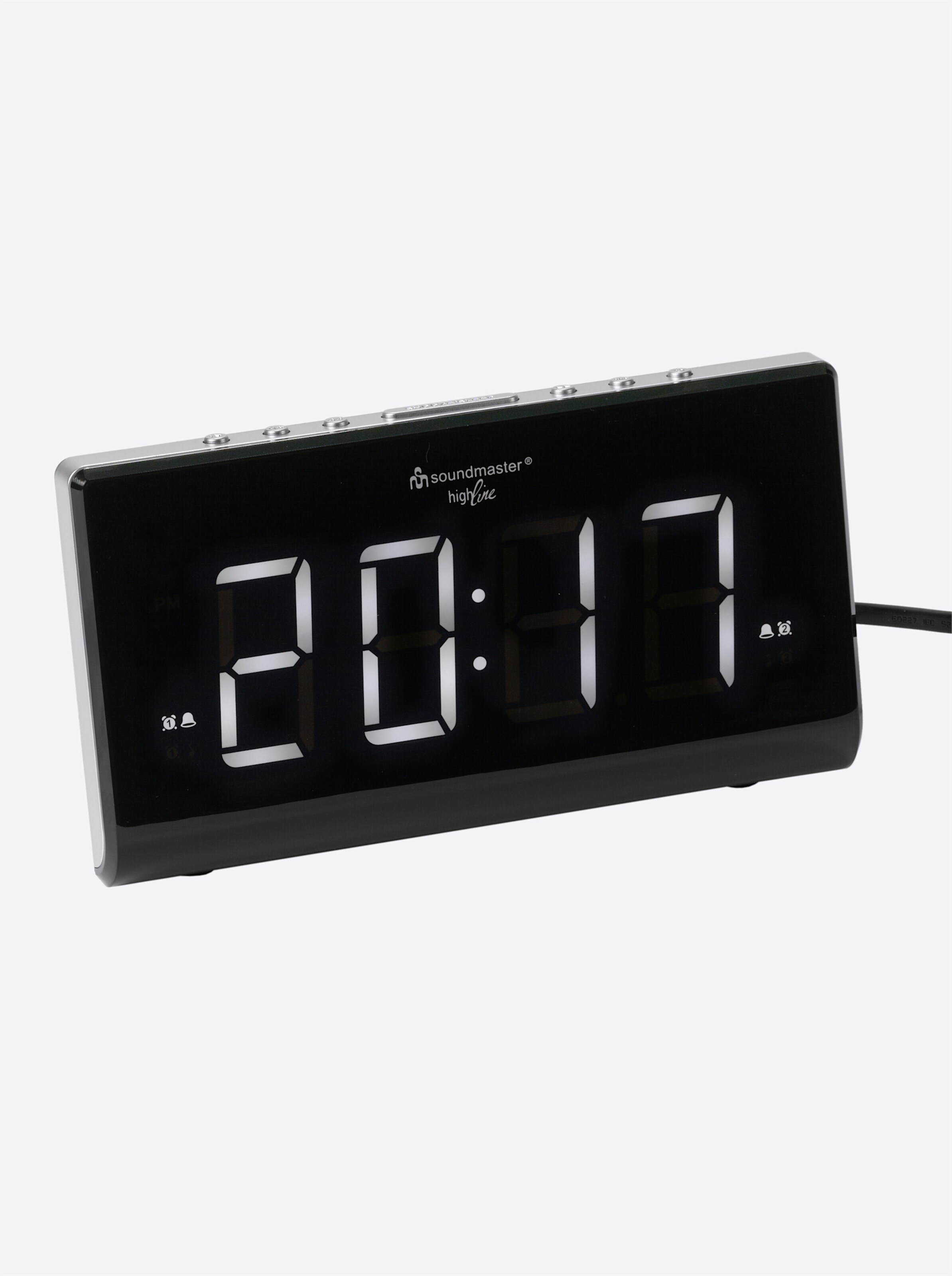 soundmaster Radio in schwarz