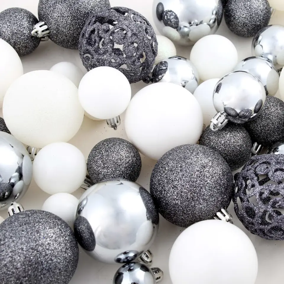 vidaXL - Kerstbal - Multikleur - Kunststof - 100 stuks