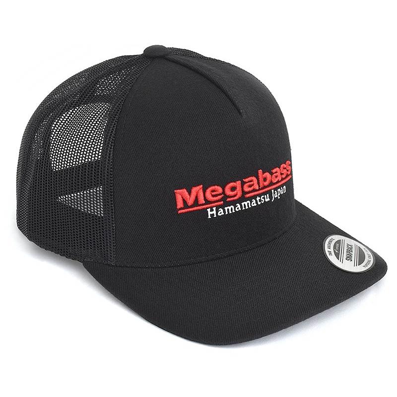 Casquette Homme Megabass Classic Trucker - Noir/Rouge