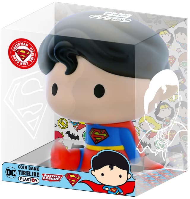 Plastoy Chibi Superman sparebøsse