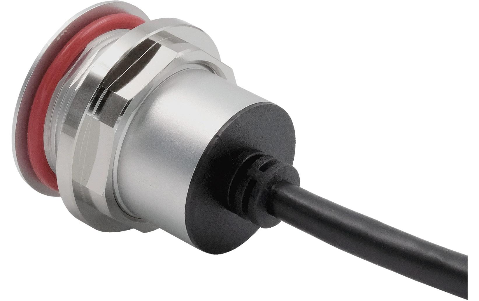 USB 3.1 Adapter Metall USB-C Stecker - USB-C BuchseEinbau-Adapter Metall USB-C Buchse zu Stecker, 30 cm