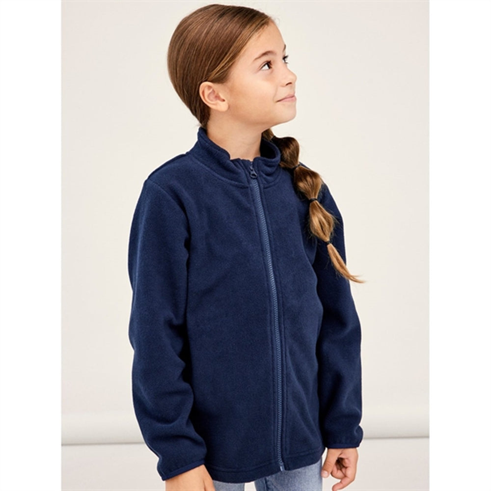 Køb Name it Dark Sapphire Spektra Fleece Cardigan Noos