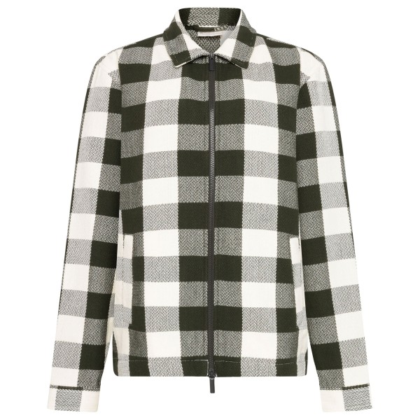 KnowledgeCotton Apparel - Checkered Heavy Flannel Overshirt - Chemise