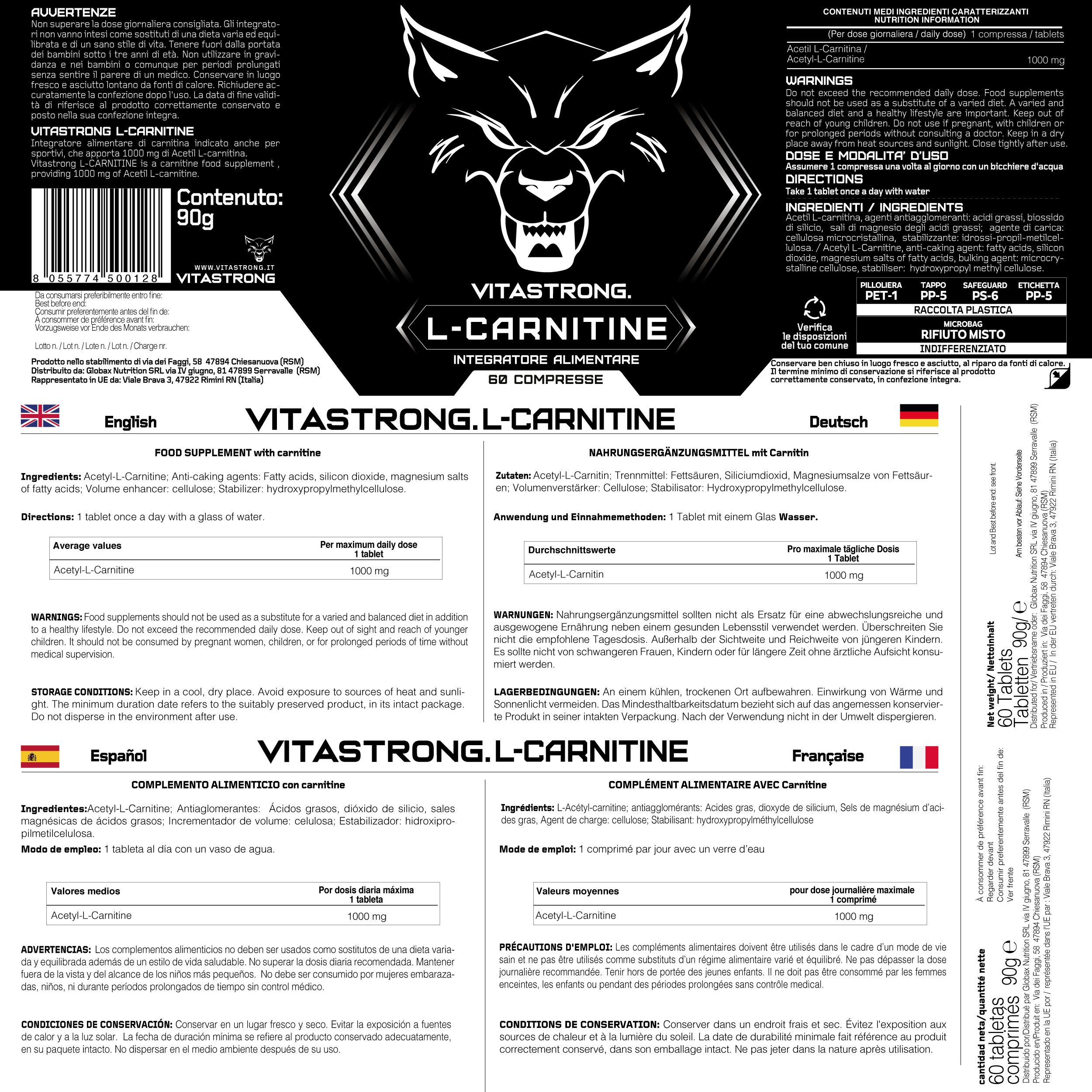 Vitastrong L-Carnitin