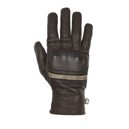 Gants Helstons BORA HIVER CUIR - Marron