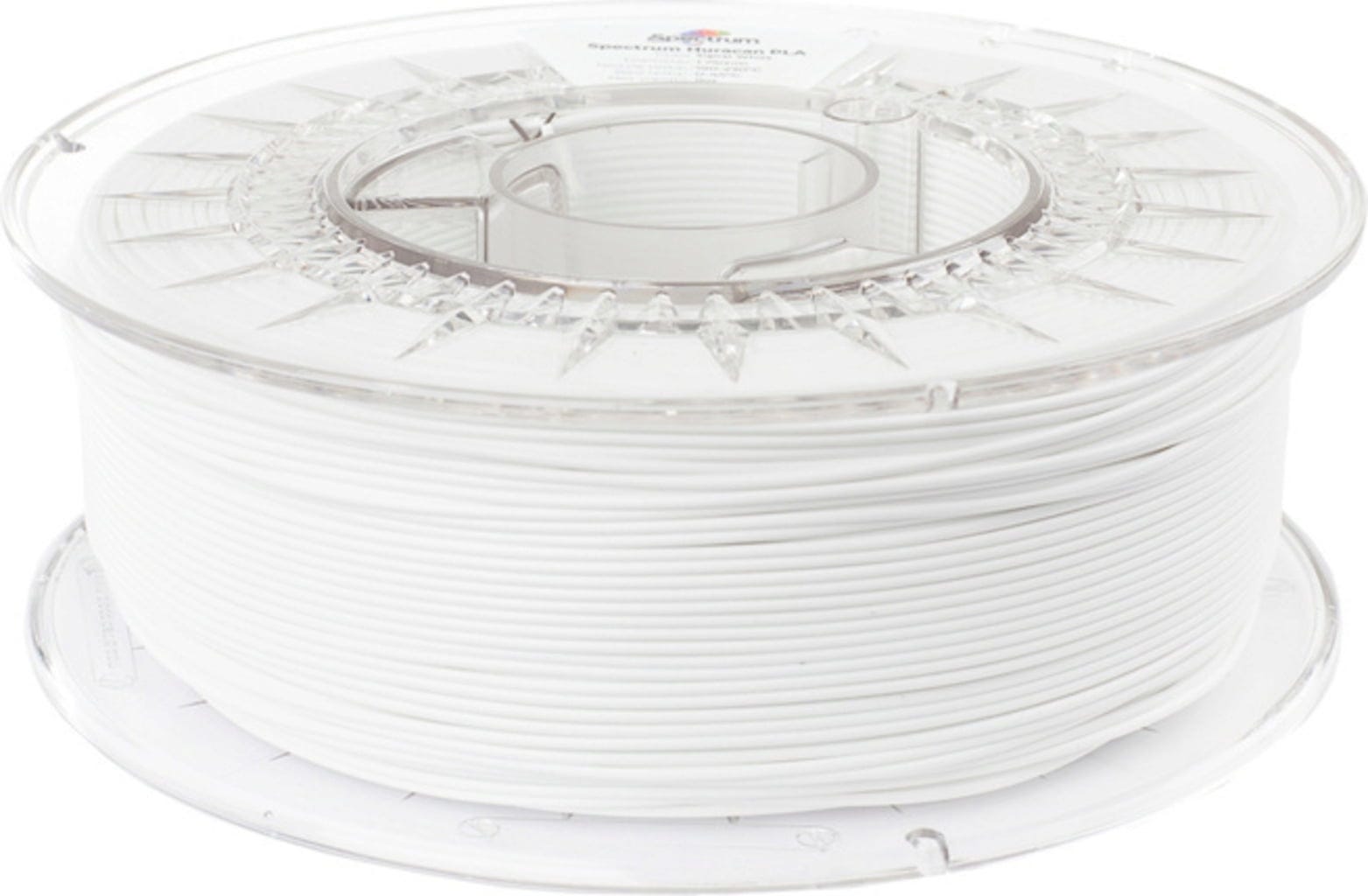 Spectrum  Huracan PLA Signal White, 1,75 mm / 1000 g    High-Speed-PLA für 3D-Druck bis 350 mm/s in Signal White