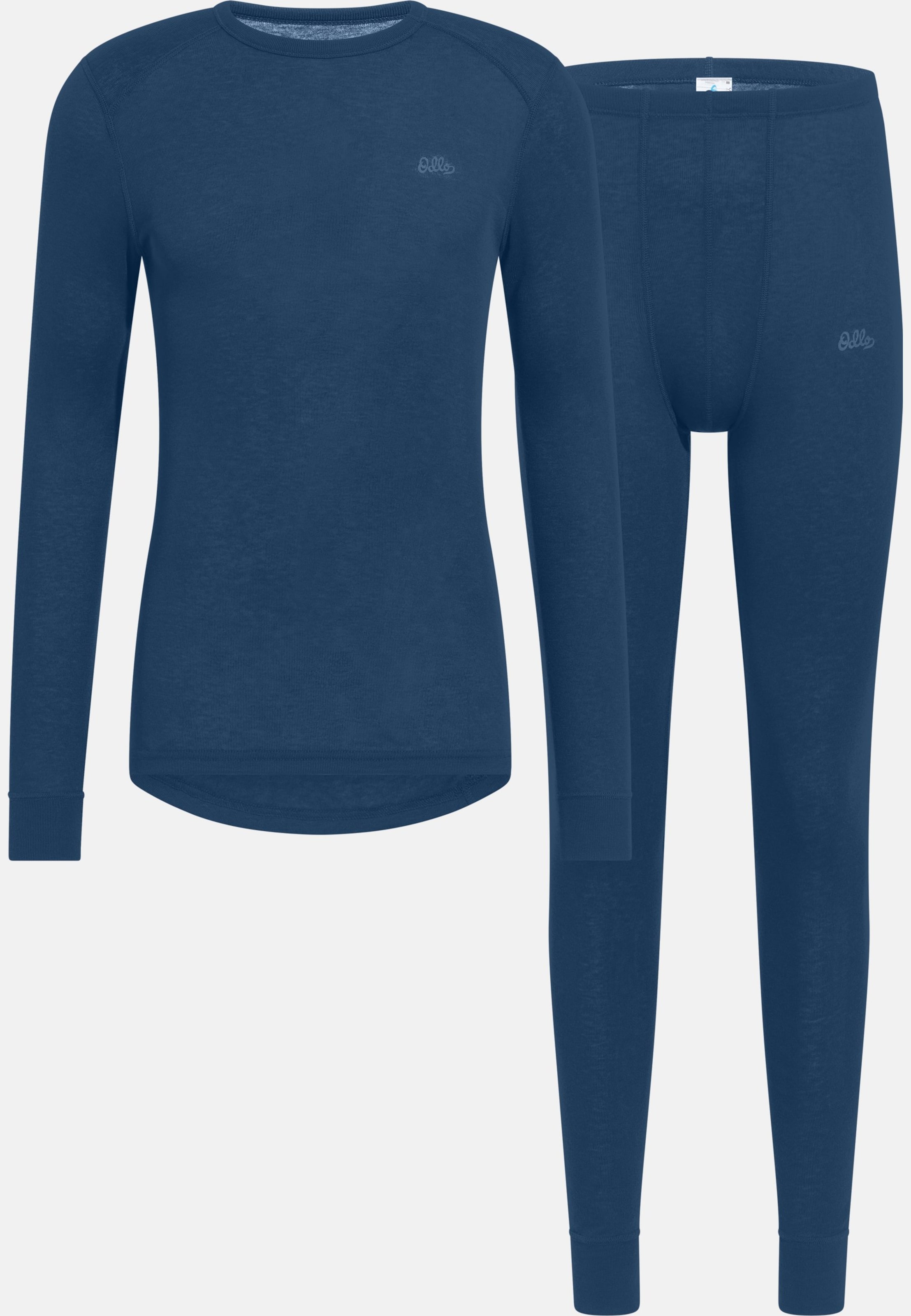 Active Warm Base layer Set in blue wing teal
