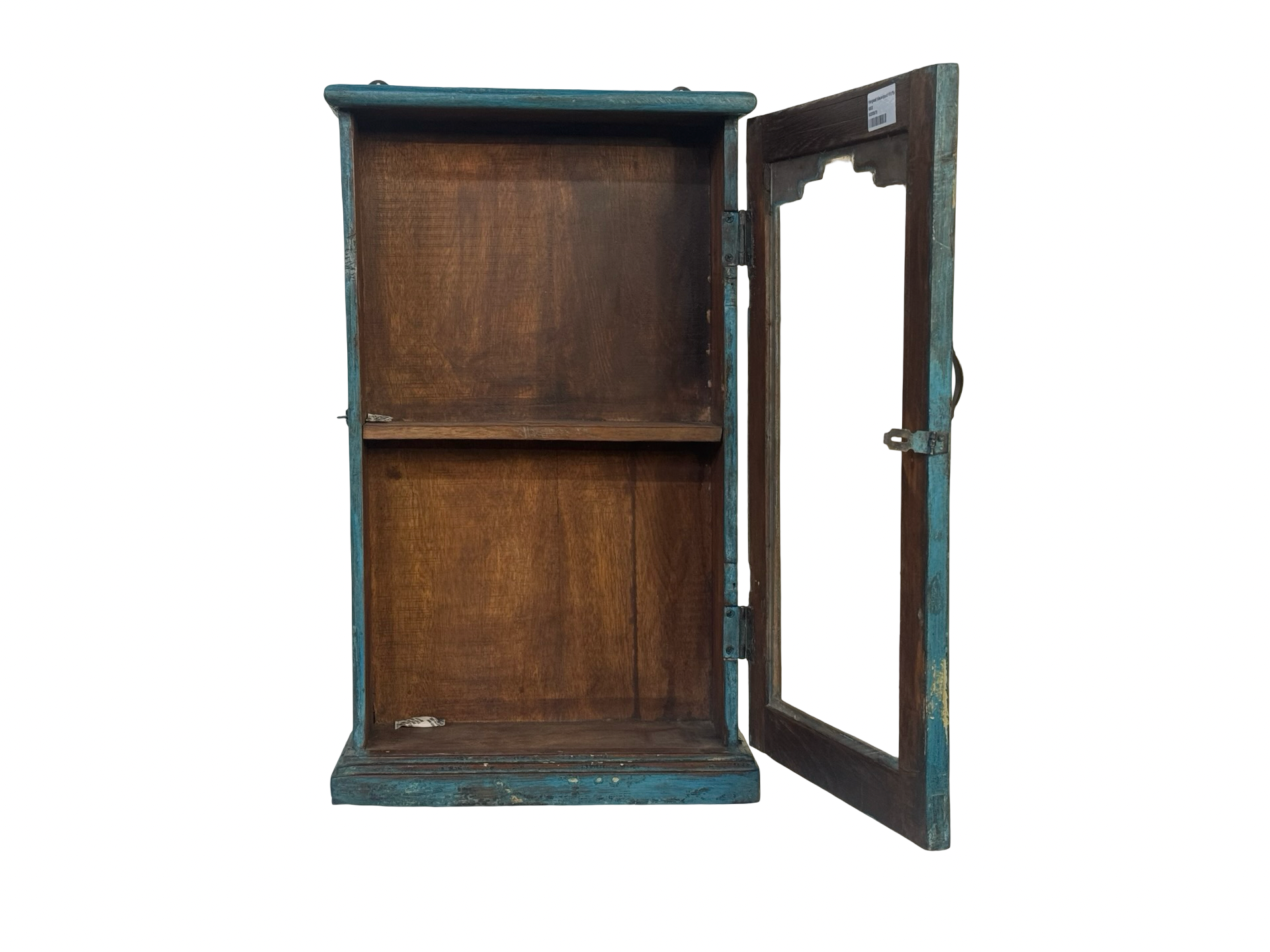 Hangkast uniek blauw/geel