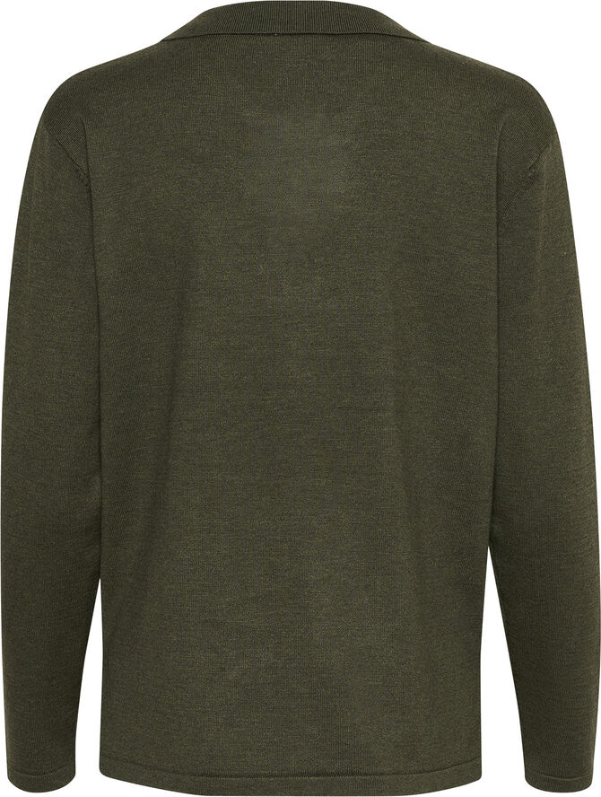 Saint Tropez MilaSZ Polo Pullover Army green melange