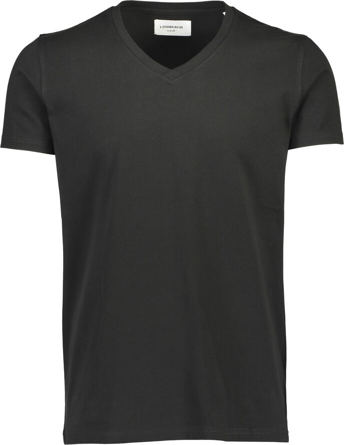 Lindbergh T-shirt med V-hals Black