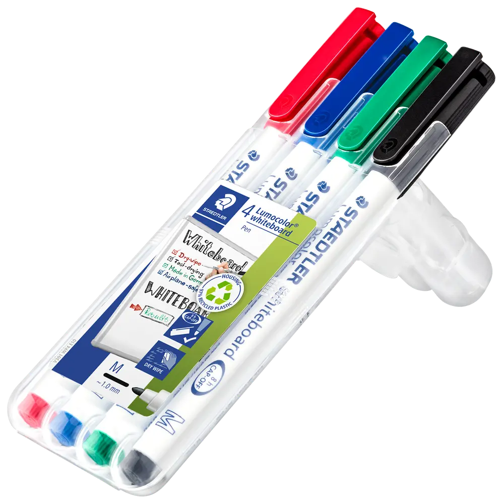 Staedtler Whiteboardpen 4-pak - 1 mm