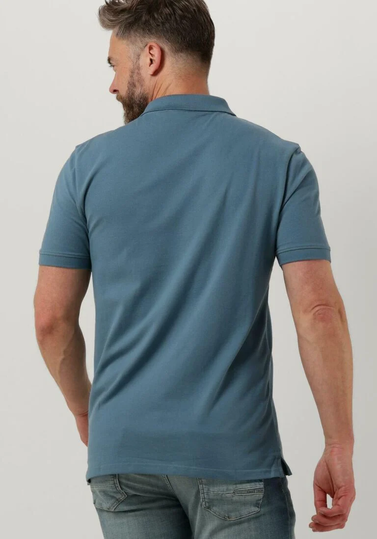 LYLE & SCOTT blauwe lyle & scott polo plain polo shirt