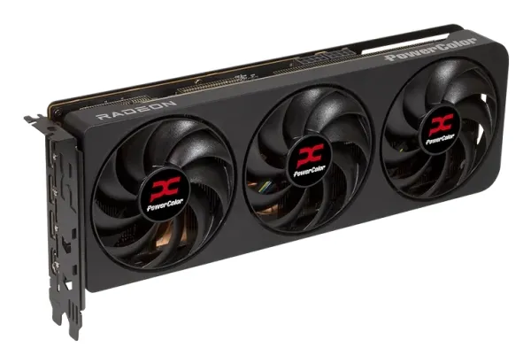 PowerColor Reaper Radeon RX 9070 XT - Grafikkort - Radeon RX 9070 XT - 16 GB GDDR6 - PCIe 5.0 x16 - HDMI, 3 x DisplayPort