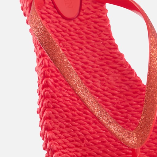 Ilse Jacobsen Cheerful01 Slippers rood Rubber