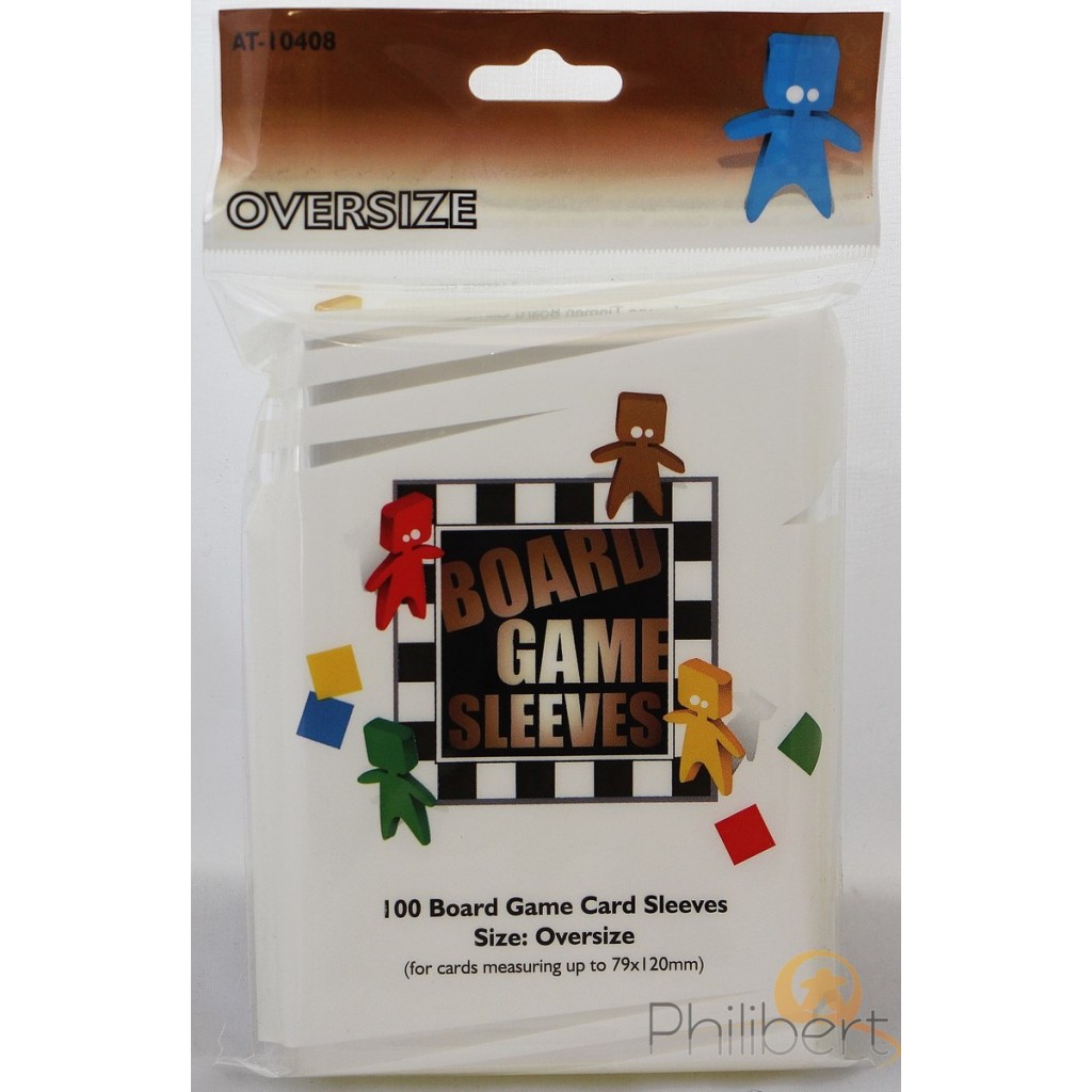 100 Board Game Sleeves 79x120mm
