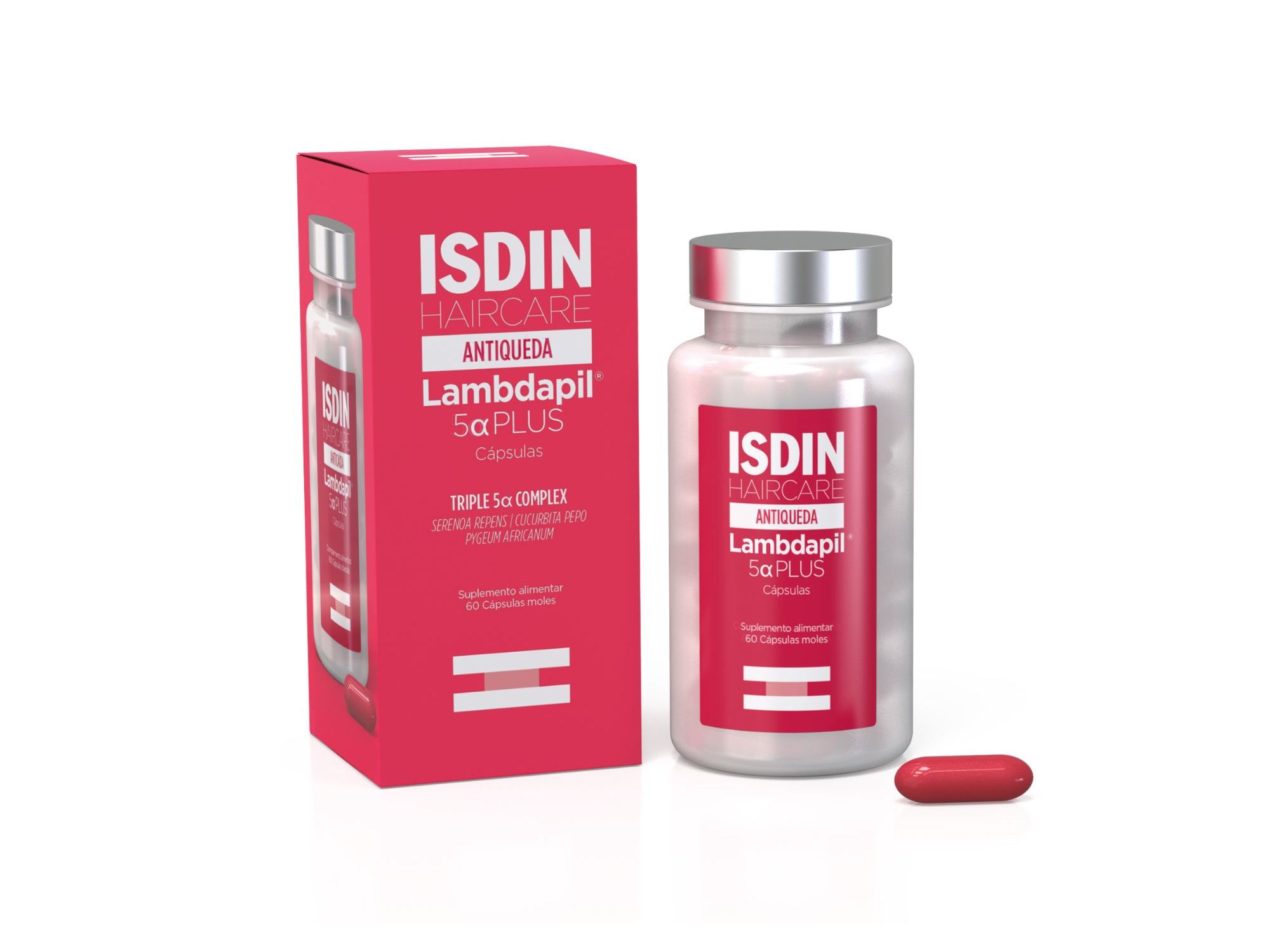 SUPLEMENTO ISDIN LAMBDAPIL 5ALFA PLUS 60CAPS