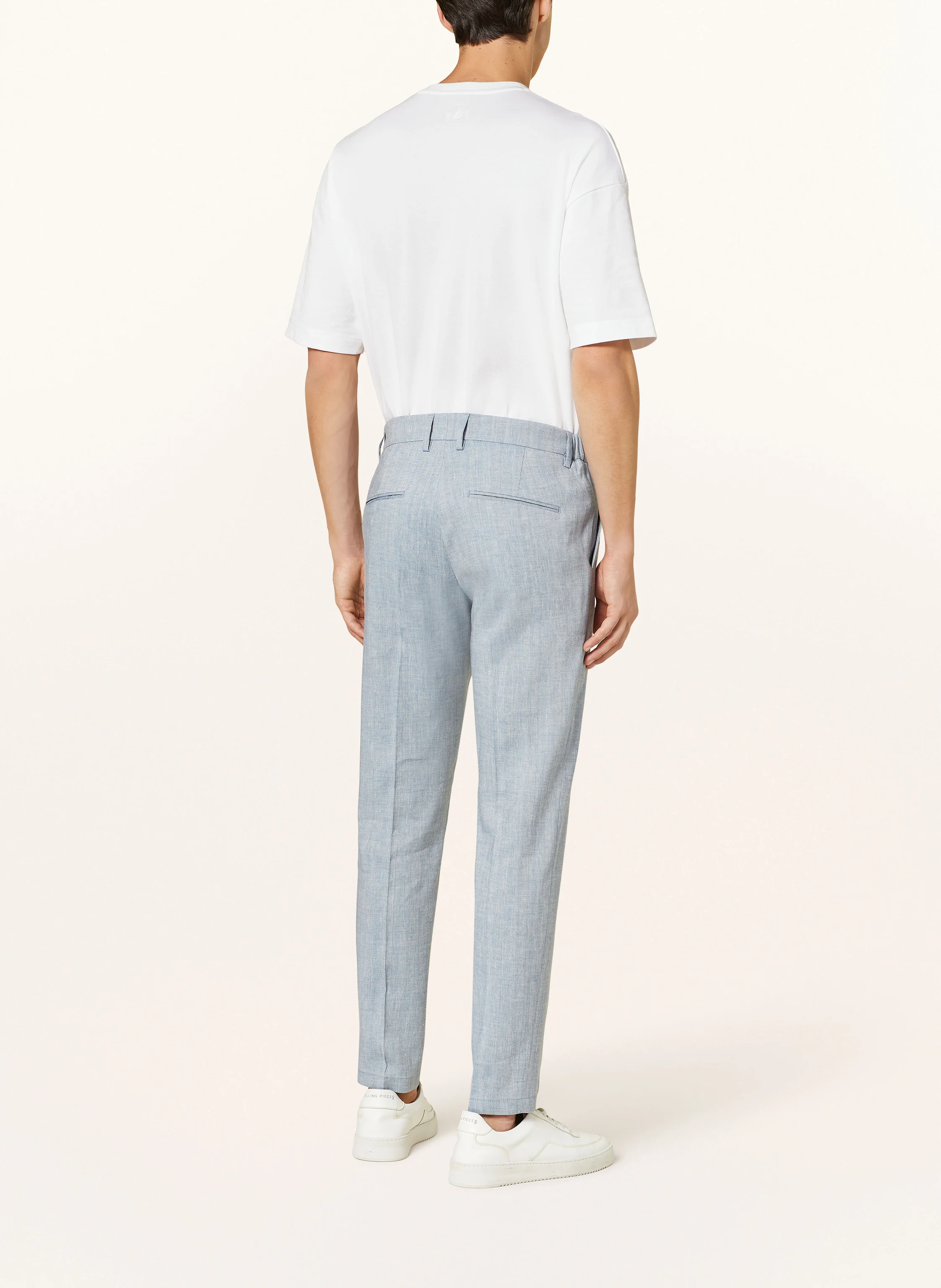 DRYKORN Anzughose AJEND Extra Slim Fit mit Leinen