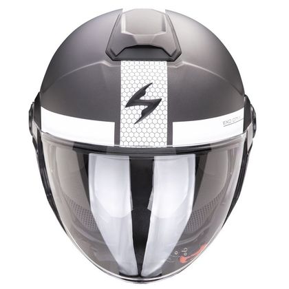 Casque Scorpion Exo EXO-CITY II - SHORT - Gris / Blanc