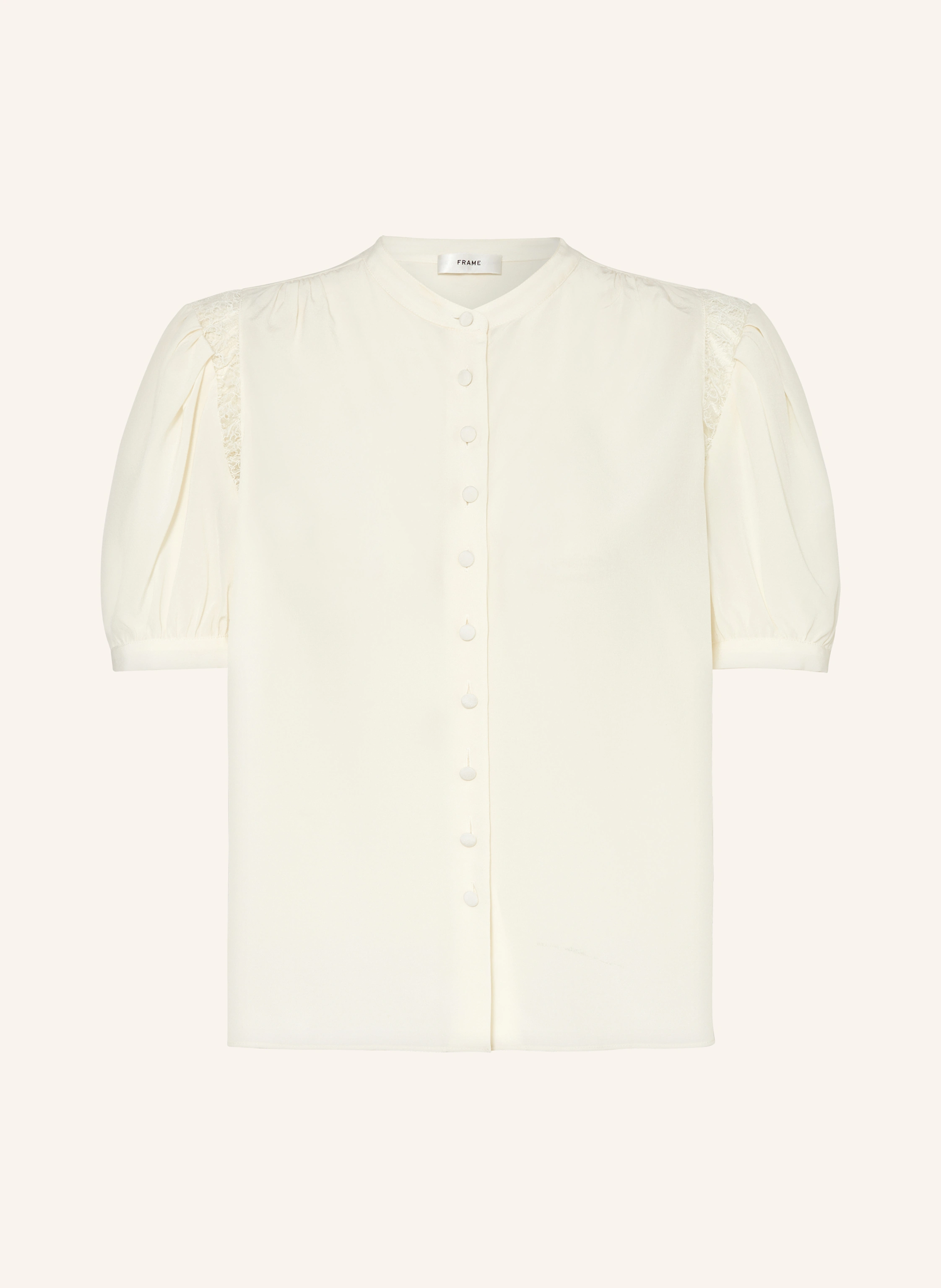 FRAME Bluse mit Spitze